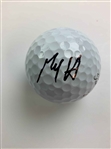Max Homa, Ludvig Aberg & Aaron Rai Signed Masters Logo Golf Balls JSA ALOA