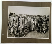 A Collection of Sir Henry Cotton World War II RAF Documents Golf Photographs and Annotated Manuscript