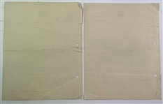 A Collection of Sir Henry Cotton World War II RAF Documents Golf Photographs and Annotated Manuscript