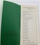 Jack Nicklaus Signed 1934-1986 'Records Of The Masters Booklet JSA ALOA