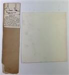 Alex J. Morrison Original Golf Instructional Illustration and Corresponding Newspaper Clipping