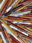 A Collection of Approximately 95 Vintage Promotional Golf Pencils from Various Clubs and Resorts