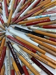 A Collection of Approximately 95 Vintage Promotional Golf Pencils from Various Clubs and Resorts