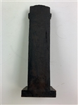 Lux Clock Manufacturing Company Golf Theme Lithographed Tin Pendulum Clock and Stand
