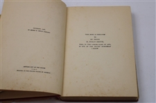 1926 'Getting Out Of The Rough' Book by John Vander Meulen
