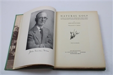 1931 'Natural Golf' Book by John Duncan Dunn