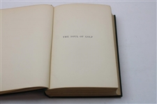 1912 'The Soul Of Golf' Book by P. A. Vaile