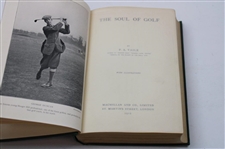 1912 'The Soul Of Golf' Book by P. A. Vaile