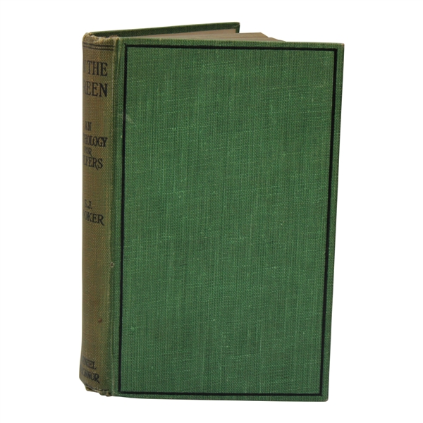 1922 On The Green An Anthology For Golfers Book by S. J. Looker