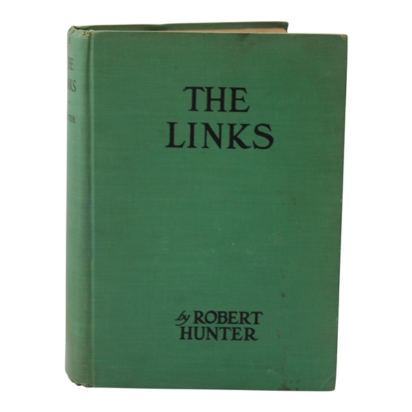 1926 The Links Book by Robert Hunter