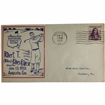 1933 Augusta National Golf Club Official Opening Day Commemorative Postal Cover Postmarked January 13