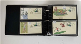US Golf/Historical Philatelic Collection, FDCs, Sigs Include Nicklaus, Trevino, Olazabal & Many More 