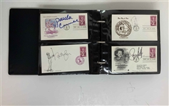 US Golf/Historical Philatelic Collection, FDCs, Sigs Include Nicklaus, Trevino, Olazabal & Many More 