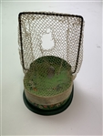 TPS Japan Tin Litho Windup Mechanical Bear Golfer Toy Set with Original Box