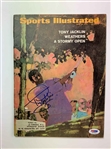 A Collection of Five Autographed Vintage Sports Illustrated Golf Magazines Featuring Dow Finsterwald, Tony Jacklin, Lee Trevino, Lou Graham, and Hale Irwin JSA ALOA