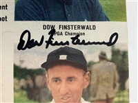 A Collection of Five Autographed Vintage Sports Illustrated Golf Magazines Featuring Dow Finsterwald, Tony Jacklin, Lee Trevino, Lou Graham, and Hale Irwin JSA ALOA