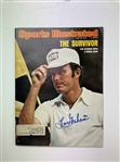 A Collection of Five Autographed Vintage Sports Illustrated Golf Magazines Featuring Dow Finsterwald, Tony Jacklin, Lee Trevino, Lou Graham, and Hale Irwin JSA ALOA