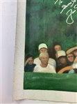 Jack Nicklaus Signed 1986 Masters 'Golden Moment' Original Oil on Canvas Painting JSA ALOA
