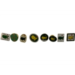 A Set of Eight Masters Tournament Commemorative Lapel Pins, 1989-2005