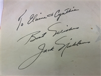 A Collection of Vintage Augusta National Golf Club and Masters Tournament Memorabilia Including a Jack Nicklaus Inscribed Autograph JSA ALOA