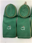 A Set of four Vintage Masters Tournament Leatherette Golf Club Headcovers