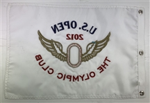 A Trio of Official Major Championship Embroidered Golf Pin Flags