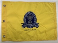 A Trio of Official Major Championship Embroidered Golf Pin Flags