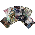 A Collection of Twelve Hand-Signed Professional Golf Magazines Featuring Justin Leonard & Phil Mickelson JSA ALOA