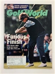 A Collection of Twelve Hand-Signed Professional Golf Magazines Featuring Justin Leonard & Phil Mickelson JSA ALOA