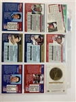 A Collection of 33 Signed Professional Golf Trading Cards including Major Champions and Notable Rookies JSA ALOA