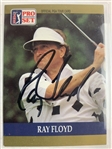 A Collection of 33 Signed Professional Golf Trading Cards including Major Champions and Notable Rookies JSA ALOA
