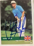 A Collection of 33 Signed Professional Golf Trading Cards including Major Champions and Notable Rookies JSA ALOA