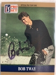 A Collection of 33 Signed Professional Golf Trading Cards including Major Champions and Notable Rookies JSA ALOA