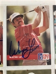 A Collection of 33 Signed Professional Golf Trading Cards including Major Champions and Notable Rookies JSA ALOA