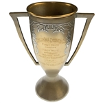 1916 Columbia Country Club Golf Sterling on Bronze Trophy