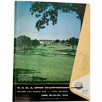 1958 US Open at Southern Hills Official Program - Tommy Bolt Winner