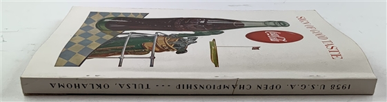 1958 US Open at Southern Hills Official Program - Tommy Bolt Winner