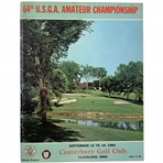 1964 U.S.G.A. Amateur Championship Official Program Canterbury Golf Club