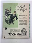 1938 US Open Championship at Cherry Hills Club Program - Ralph Guldahl Winner