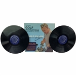 Arnold Palmer Signed Personal Golf Instructions 2-LP Record Set JSA #YY38444