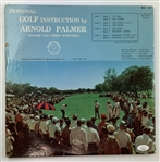 Arnold Palmer Signed Personal Golf Instructions 2-LP Record Set JSA #YY38444