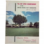 1960 U.S. Open Championship Official Souvenir Program Cherry Hills Country Club