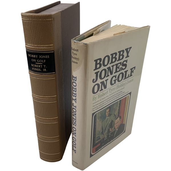 1966 Bobby Jones on Golf by Bobby Jones 1st Ed Book in Clamshell Slipcase