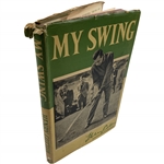 Henry Cotton Signed 1952 My Swing JSA ALOA