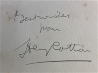 Henry Cotton Signed 1952 'My Swing' JSA ALOA