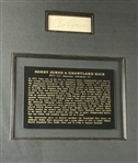Bobby Jones & Grantland Rice Signed 1925 US Amateur Display w/ American Golfer Letter - Framed JSA ALOA