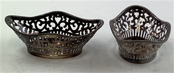 A Pair of Silver-Plated Pierced Baskets by Garrard and Co. Ltd.