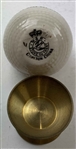 A Collection of Vintage British Golfing Memorabilia and Collectibles including Arcadian and Carlton China