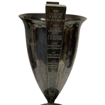 Large Art Deco Silver-Plated Perpetual Hartford Industrial Athletic League Executive's Golf Trophy