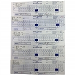 Kite, Singh, Azinger & Seven Others Signed 1997 Bell Canadian Open Official Scorecards